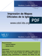 Impresion de Mapas Oficiales en CDOL.lds.Org