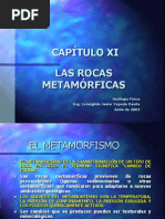 CAPÍTULO XI Las rocas metamórficas