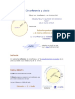 Circunferencia y Círculo