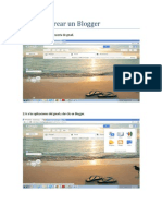 Como Crear Un Blogger