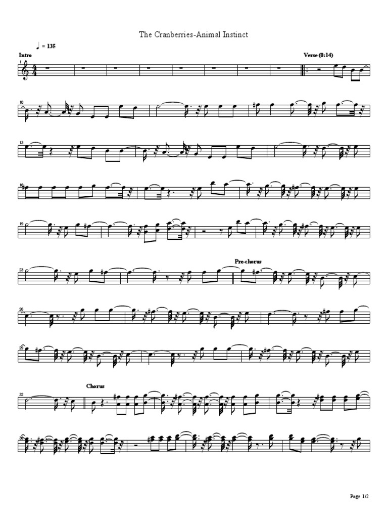 Cranberries Animal Instinct