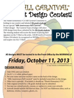 T-Shirt Design Contest! Pta "Fall Carnival": Friday, October 11, 2013