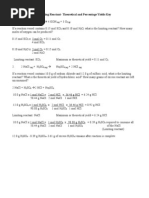 115 Limiting Reactant Key