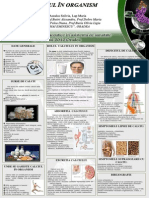 CALCIUL ÎN ORGANISM Poster