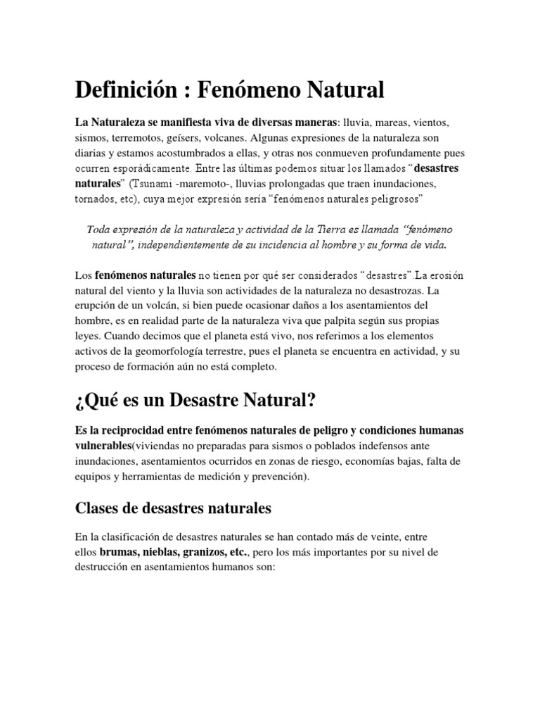 Causas de Los Desastres Naturales Catástrofes naturales Derrumbe