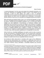 Novos Horizontes No Estudo Da Linguagem