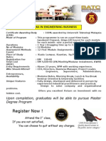Exec - Diploma in Engineering Business Management