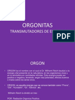 Orgonitas transmutadores de energía