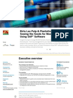 Birla Lao Pulp & Plantations: Sowing The Seeds For Maximal Efficiency Using SAP® Software