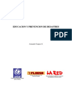 Educacion y Prevencion de Desastres