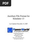 Auxiliary File Format 13