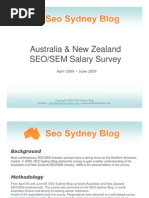 Download 2009 Australia  New Zealand SEO-SEM Salary Survey by seosydneyblog SN17402978 doc pdf