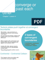 1.4 Plates Converge or Scrape Past Each Other