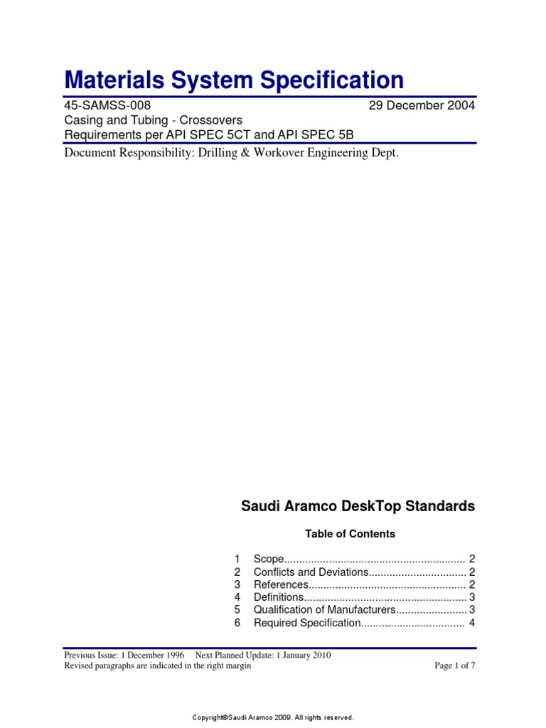 Api Spec 5b Manual - Nectur