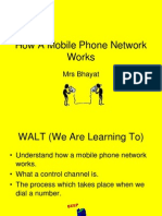 How A Mobile Phone Network Works