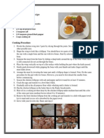 Chicken Lollipop Recipe: Ingredients