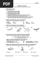 Soalan Sains Tahun 5 - Ujian 1