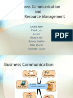 Business Communication and HR Management View