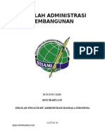Download MAKALAH ADMINISTRASI PEMBANGUNAN by Sianipar Mangara Wahyu Charros SN174065336 doc pdf