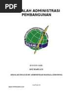 Download MAKALAHADMINISTRASIPEMBANGUNANbySianiparMangaraWahyuCharrosSN174065336 doc pdf