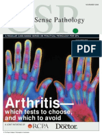 Arthritis - Which Tests To Choose, and Which To Avoid Nov08
