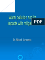 Water Pollution in Water Bodies