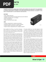 Bruel & Kjaer 7006 – Enregistreur Portable Vintage – À Réviser / Défaut Mécanique