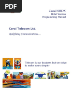 Download Coral Telecom India all EPABX Programming Manuals by waves communications SN174068946 doc pdf