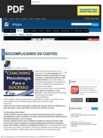 DESCOMPLICANDO OS CUSTOS - Artigos - Marketing - Administradores.com