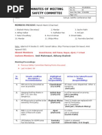 Hse Monthly Meeting February 16 Pdf Business