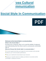 Socail Style in Comunicaton 1