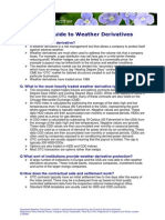 A Quick Guide To Weather Derivatives