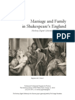 Shakespeare Plays Explore Changing Views of Marriage and Family