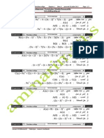 Exercice:: Développement / Factorisation / Identités Remarquables