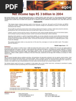 4Q04 - Earnings Release