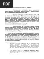 Desarrollo Moral Kohlberg