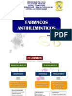 Farmacos Antihelminticos y Antiamibianos Julio 2013