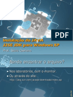 Instalação do Java no Windows Xp