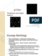 pcd2011 6 Morfologi Citra