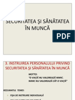 Instruirea Personalului