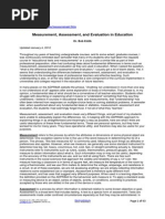 Download Measurement Assessment Evaluation Kizlik B 2012 by Siti Sarah AK SN174142661 doc pdf