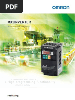 MX Inverter: High Programming Functionality