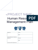 Template Human Resource Management