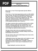 Download Heavy Duty and  Class 8 Trucks for Sale Dealer Specials by rama6666 SN17415620 doc pdf