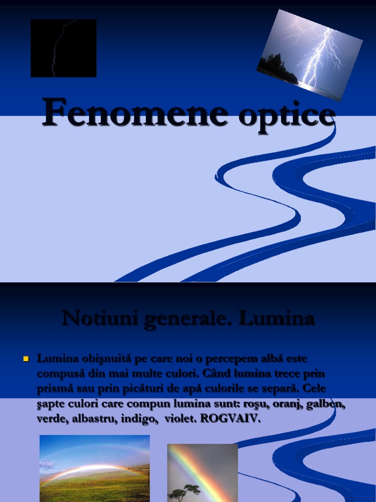 Fenomene Optice | PDF