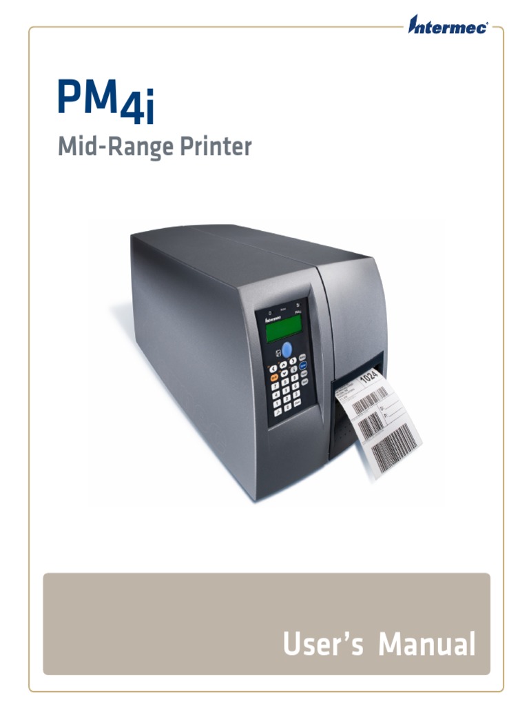 IntermecPM4iBarcodePrinterManual.pdf Usb Printer