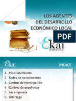 LOS AGENTES DEL DESARROLLO ECONÓMICO LOCAL (Es)