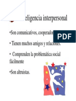 Inteligencia Interpersonal