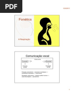 respiração e aerodinâmica