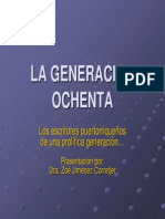 La Generacion Ochenta